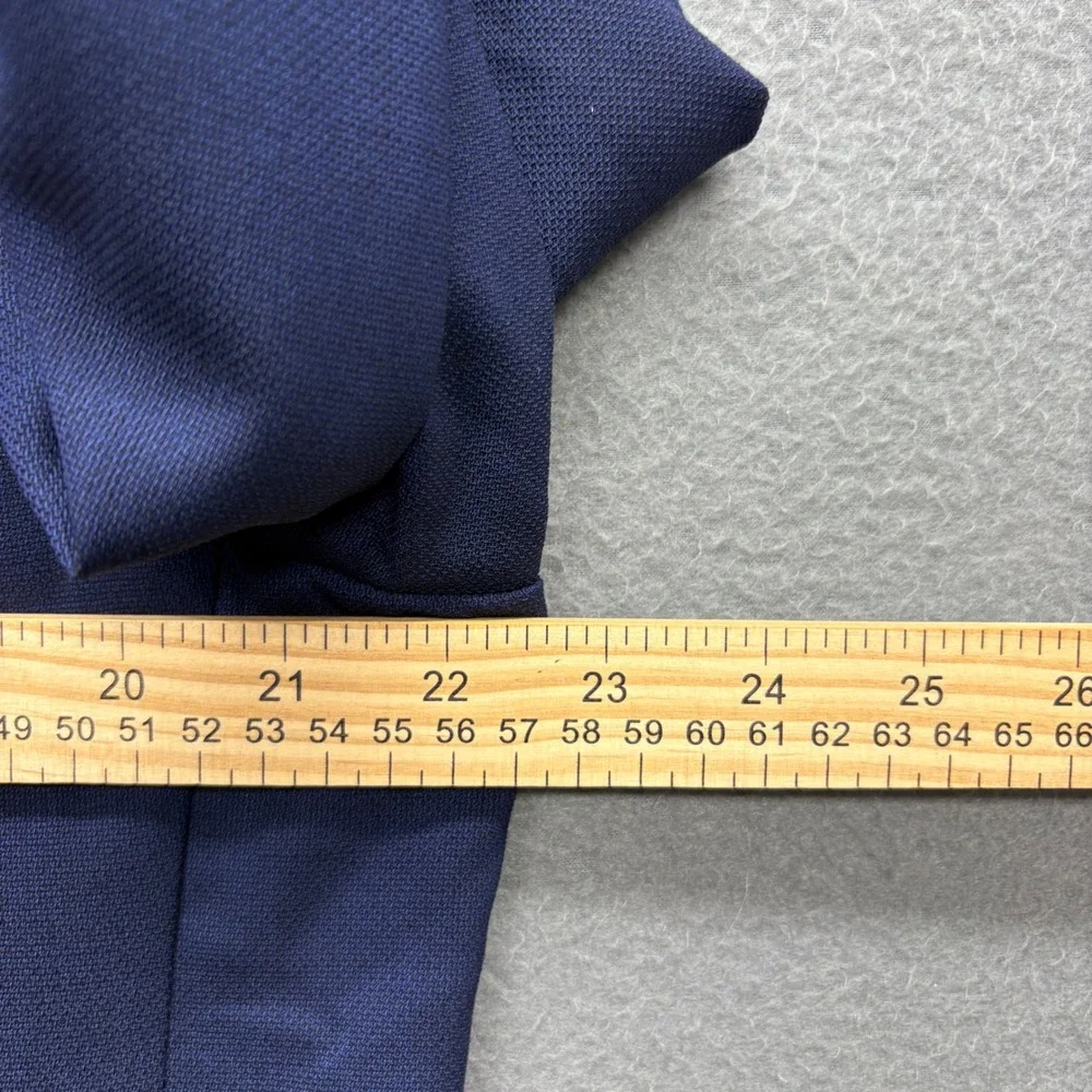 Peter Millar Excursionist Flex Blazer Mens 44R Navy Blue Wool Silk Sport Coat